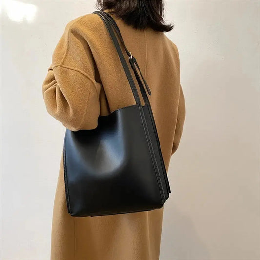 Vegan Leather Tote $27.71 From Gee Kay's  | Family Fashion