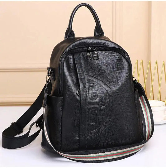 Casual Leather Backpack $47.48 From Gee Kay's  | Family Fashion