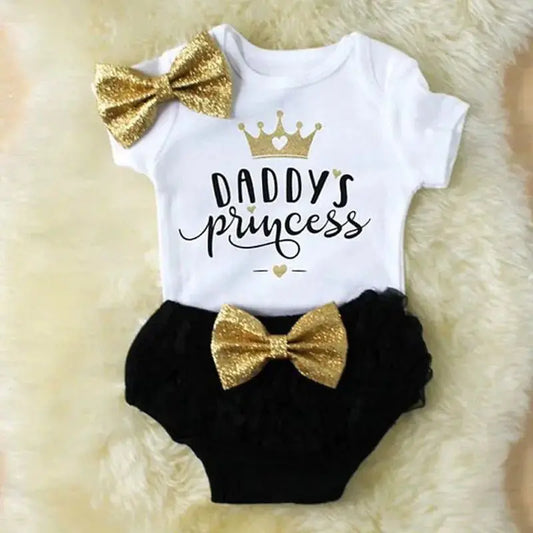Daddy’s Princess Romper $19.37 From Gee Kay's  | Family Fashion