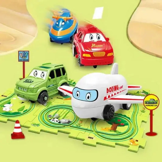 Kids Car Track Set $24.95 From Gee Kay's  | Family Fashion