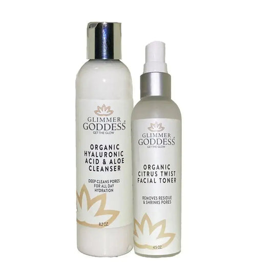 Organic Fresh Start Duo - Cleanse + Tone $51.28 From Gee Kay's  | Family Fashion