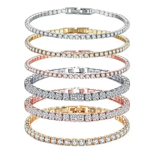 Shining Tennis Bracelets $13.18 From Gee Kay's  | Family Fashion