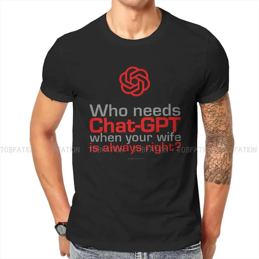 Wife Funny T-Shirt Chat GPT $22.38 From Gee Kay's  | Family Fashion
