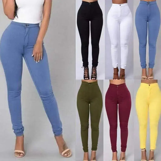 Women's High-Waist Skinny Jeans $21.85 From Gee Kay's  | Family Fashion