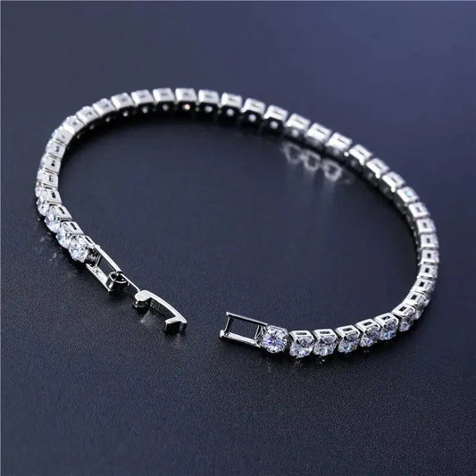 Zircon Crystal Bracelet $14.45 From Gee Kay's  | Family Fashion
